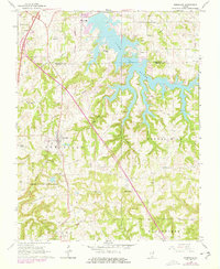 Goreville 1966 topographic map thumbnail