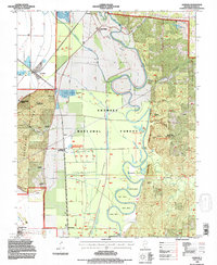 Gorham 1994 topographic map thumbnail