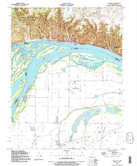 Grafton 1990 topographic map thumbnail