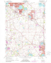 Grayslake 1960 topographic map thumbnail