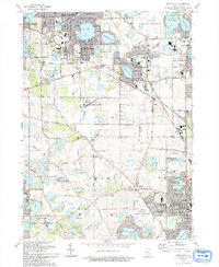 Grayslake 1993 topographic map thumbnail
