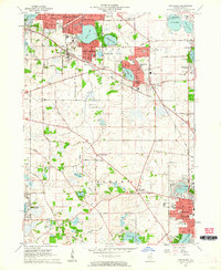 Grayslake 1960 topographic map thumbnail