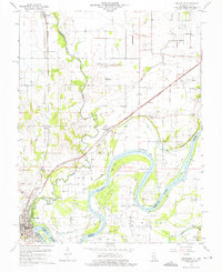 Grayville 1959 topographic map thumbnail