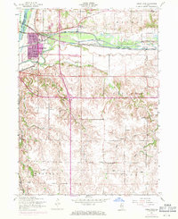 Green Rock 1953 topographic map thumbnail