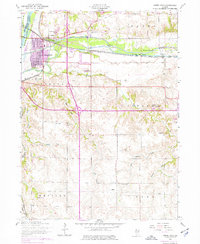Green Rock 1953 topographic map thumbnail