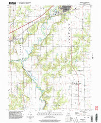 Greenup 1998 topographic map thumbnail