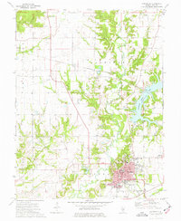 Greenville 1974 topographic map thumbnail