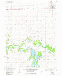 Gridley 1981 topographic map thumbnail