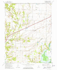 Hagarstown 1974 topographic map thumbnail