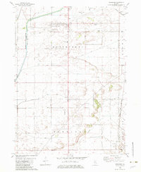 Hahnaman 1982 topographic map thumbnail