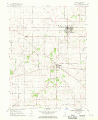 Hampshire 1968 topographic map thumbnail
