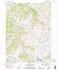 Hanover 1968 topographic map thumbnail