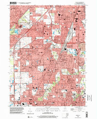 Harvey 1998 topographic map thumbnail