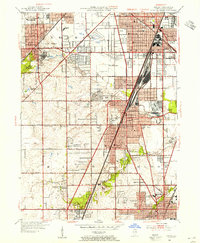 Harvey 1953 topographic map preview