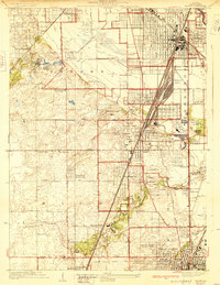 Harvey 1929 topographic map thumbnail