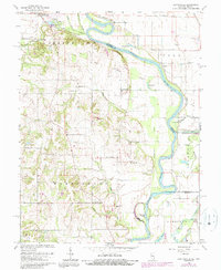 Heathsville 1964 topographic map thumbnail