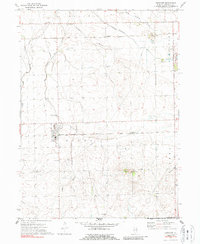 Herscher 1973 topographic map thumbnail