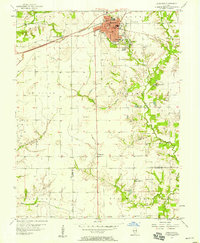 Highland 1957 topographic map preview