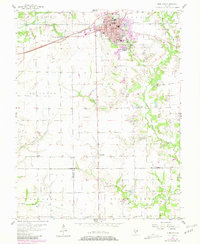 Highland 1957 topographic map thumbnail