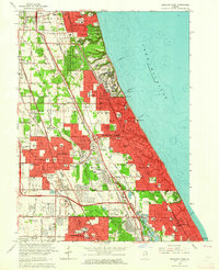 Highland Park 1963 topographic map thumbnail