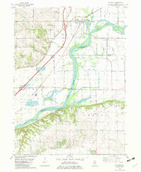 Hillsdale 1982 topographic map thumbnail