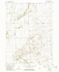 Hooppole 1982 topographic map thumbnail