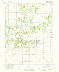 Hopedale 1971 topographic map thumbnail