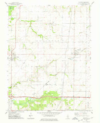 Hoyleton 1974 topographic map thumbnail