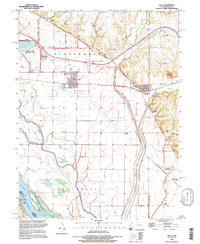 Hull 1993 topographic map thumbnail