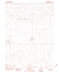 Hume 1982 topographic map thumbnail