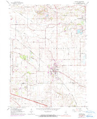 Huntley 1978 topographic map thumbnail