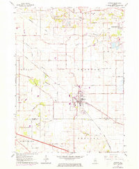 Huntley 1972 topographic map thumbnail