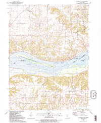 Illinois City 1991 topographic map thumbnail