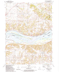 Illinois City 1991 topographic map thumbnail
