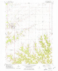 Industry 1974 topographic map thumbnail