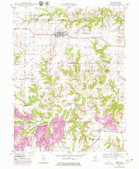 Ipava 1948 topographic map thumbnail
