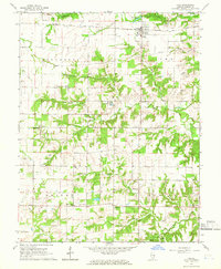 Iuka 1965 topographic map thumbnail