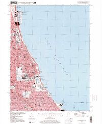 Jackson Park 1998 topographic map thumbnail