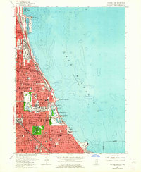 Jackson Park 1963 topographic map thumbnail