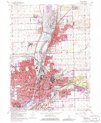 Joliet 1962 topographic map preview