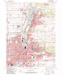 Joliet 1993 topographic map thumbnail