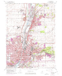 Joliet 1962 topographic map preview