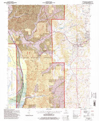 Jonesboro 1996 topographic map thumbnail