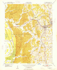 Jonesboro 1948 topographic map thumbnail