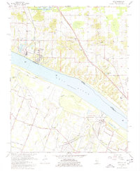 Joppa 1967 topographic map preview