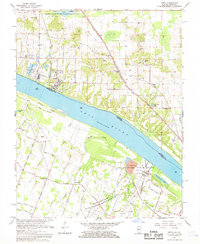 Joppa 1967 topographic map preview