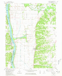 Kampsville 1980 topographic map thumbnail