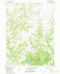 Kellerville 1981 topographic map thumbnail