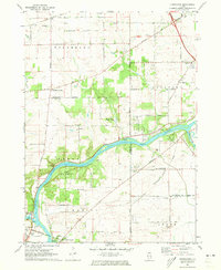 Kishwaukee 1971 topographic map thumbnail