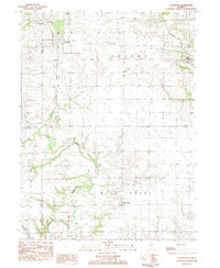 La Fayette 1983 topographic map thumbnail